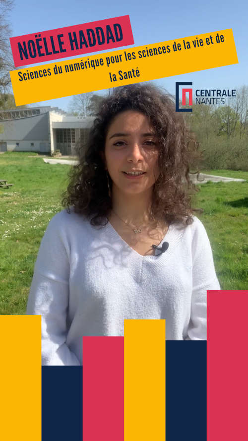 Video testimonial from Noëlle Haddad, a student in the specialisation