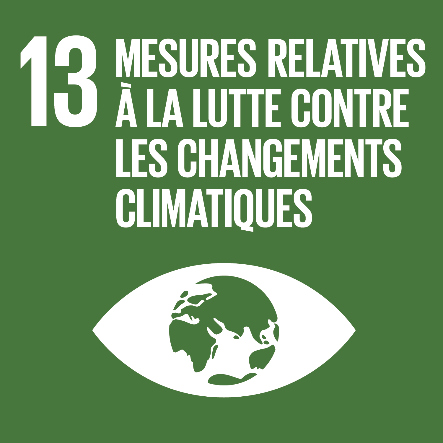 ODD13 - MESURES RELATIVES À LA LUTTE CONTRE LES CHANGEMENTS CLIMATIQUES